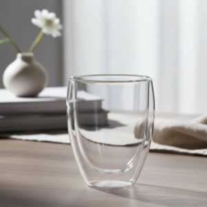 VASO 350ML DOBLE VIDRIO - S/ MANIJA