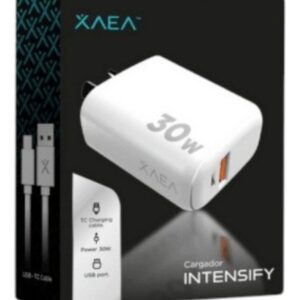 CARGADOR XAEA 220 ENTRADA TIPO C + USB