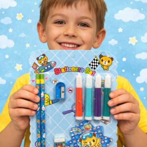SET DE UTILES INFANTILES 9PCS